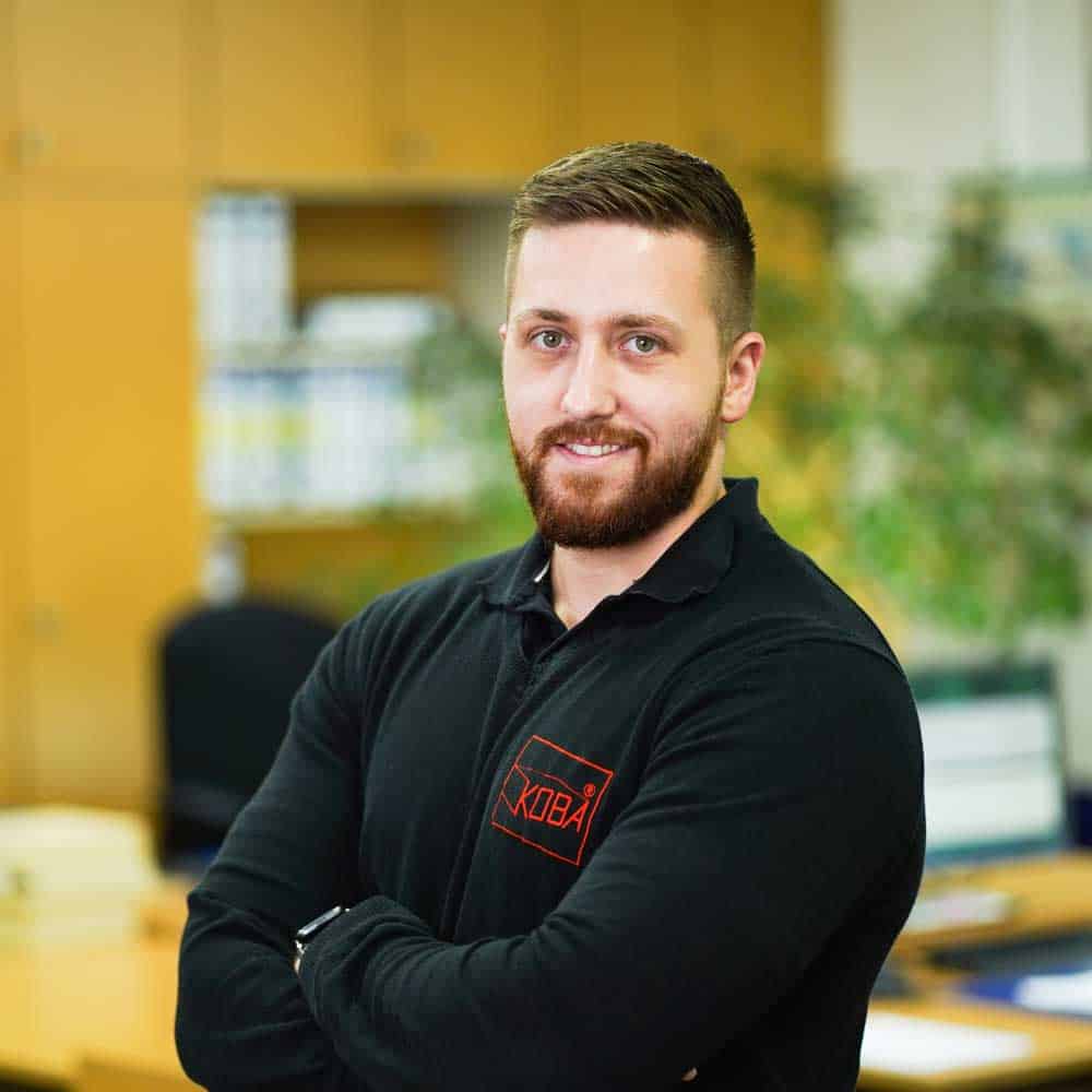 KOBA – Kolb und Baumann – Hersteller für Präzisions-Messzeuge - Produkte - Praezisionstechnologie - Ansprechpartner - Tobias - Waidmann